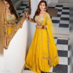 Yellow lehenga choli