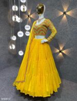 Yellow lehenga choli