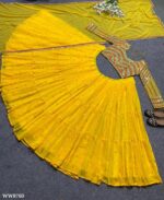 Yellow lehenga choli