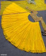 Yellow lehenga choli