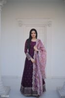 Gown with dupatta