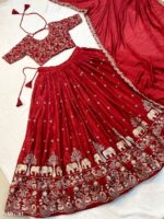 Elephant Lehenga choli