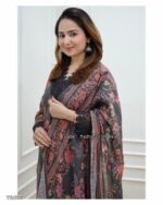 BLACK DIGITAL PRINT PAKISTANI SUIT