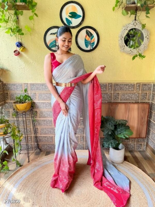 1 Min Ready To Wear Saree