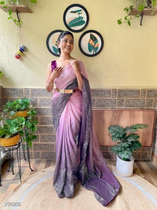 1 Min Ready To Wear Saree