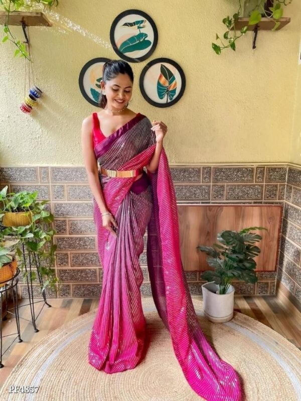 1 Min Ready To Wear Saree