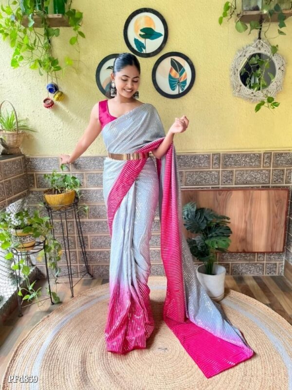 1 Min Ready To Wear Saree