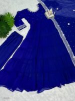 Designer Gown With Dupatta